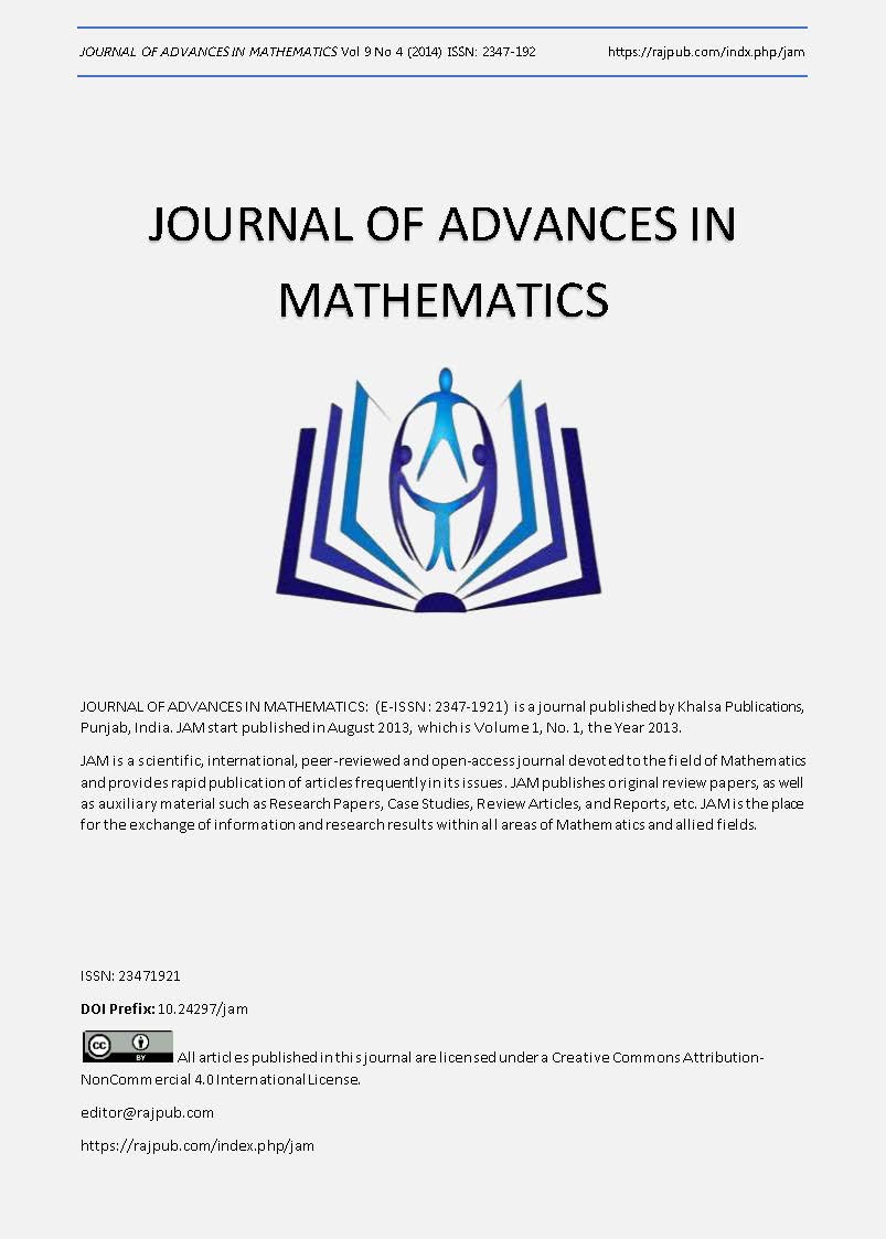 Journal of Advances in Mathematics