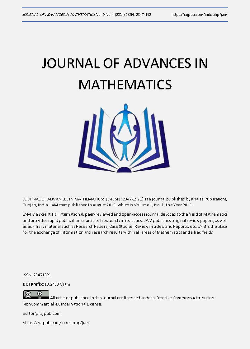 Journal of Advances in Mathematics