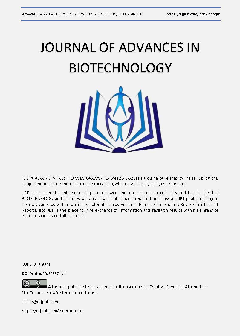 JOURNAL OF ADVANCES IN BIOTECHNOLOGY